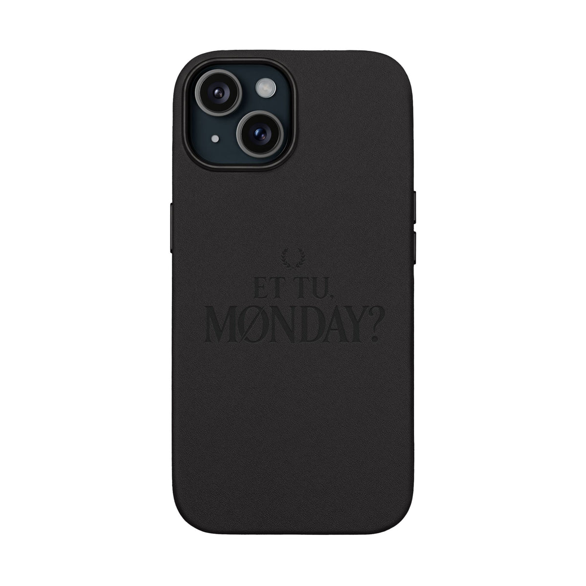 Personalized Engraved PU Leather Phone Case