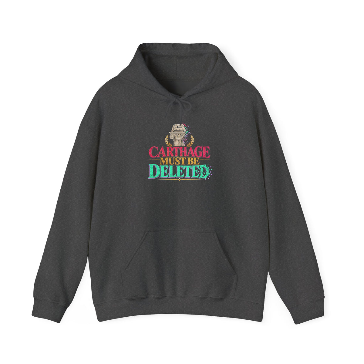 Carthage Must Be Deleted Graphic Hoodie