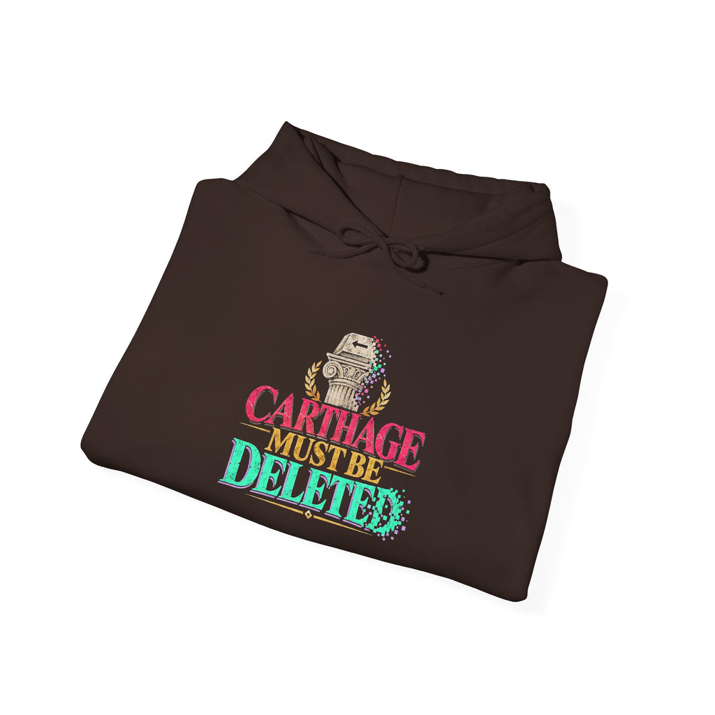 Carthage Must Be Deleted Graphic Hoodie