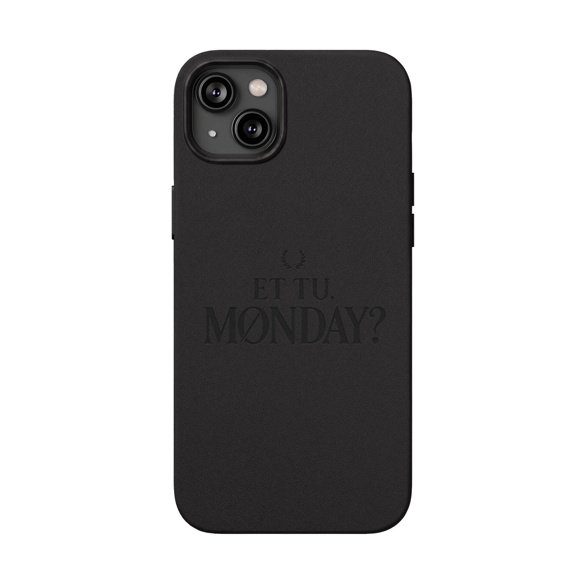 Personalized Engraved PU Leather Phone Case