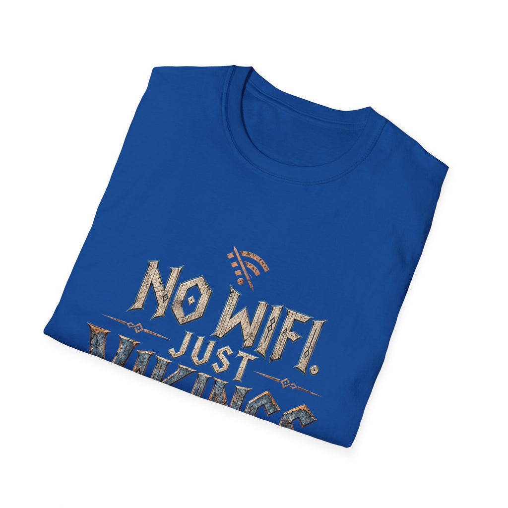 No WiFi Just Vikings T-Shirt