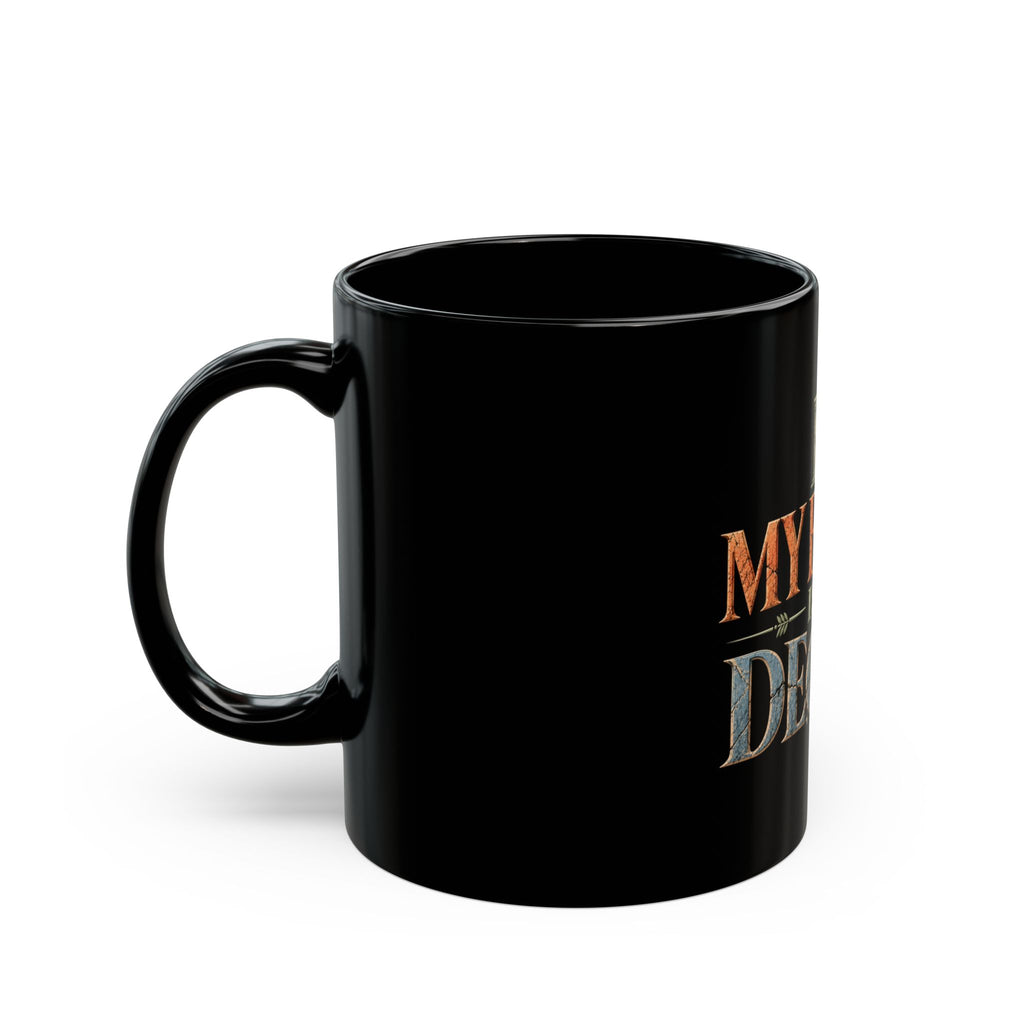 My Empire Is in Decline Black Mug