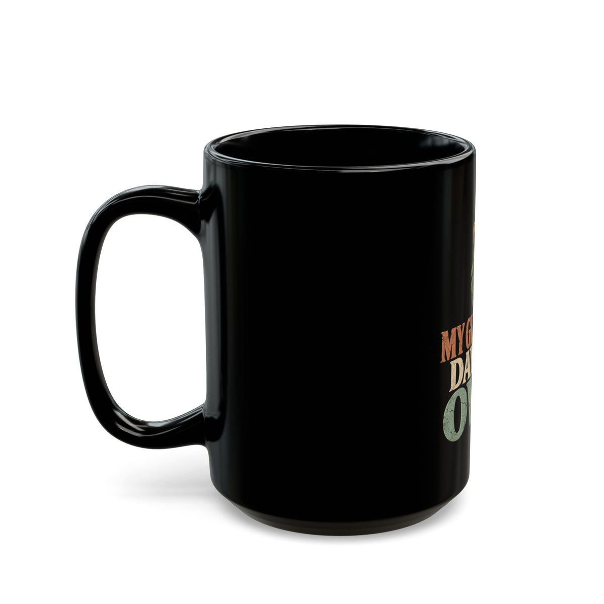 My Gladiator Days Are Over Black Mug