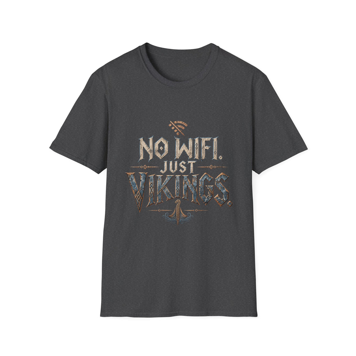 No WiFi Just Vikings T-Shirt