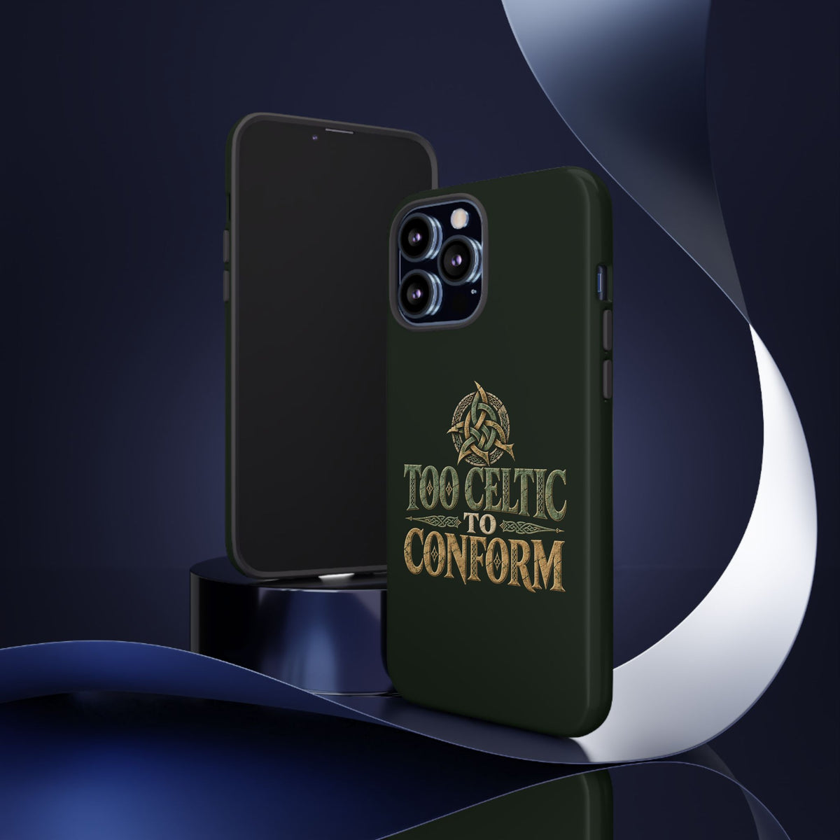Too Celtic to Conform Celtic Knot Phone Case