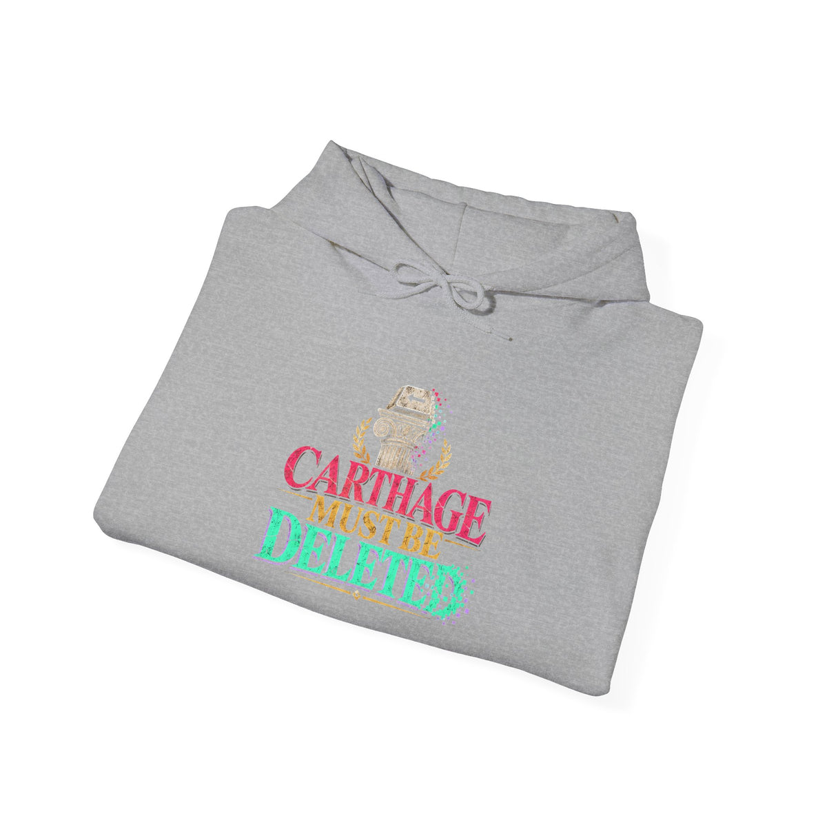 Carthage Must Be Deleted Graphic Hoodie