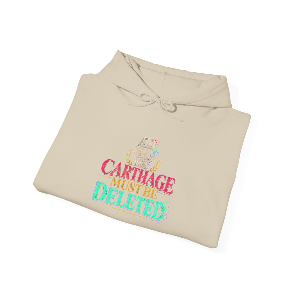 Carthage Must Be Deleted Graphic Hoodie