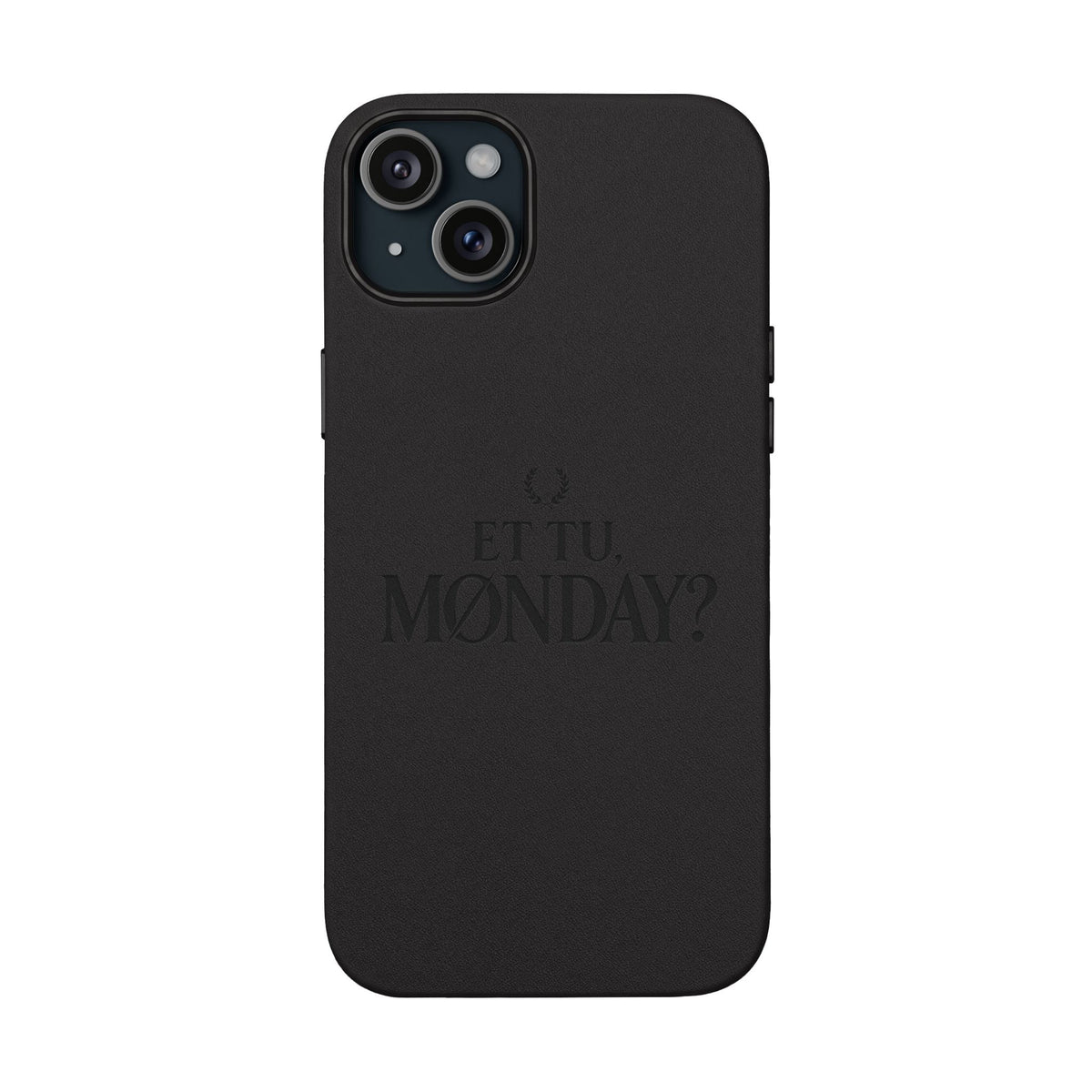 Personalized Engraved PU Leather Phone Case