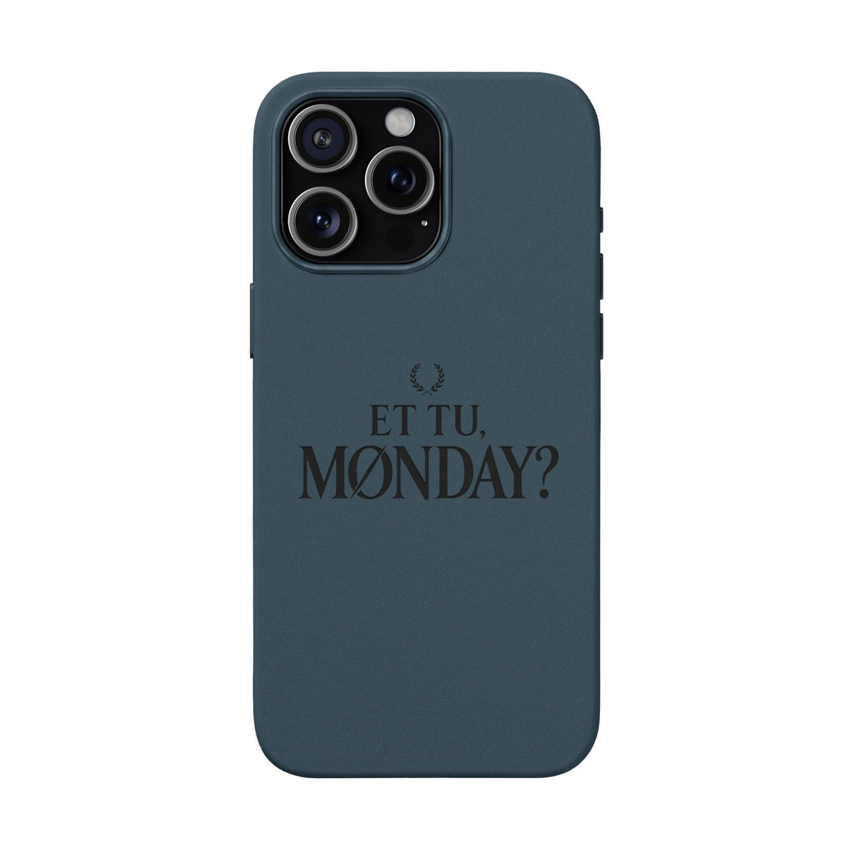 Personalized Engraved PU Leather Phone Case