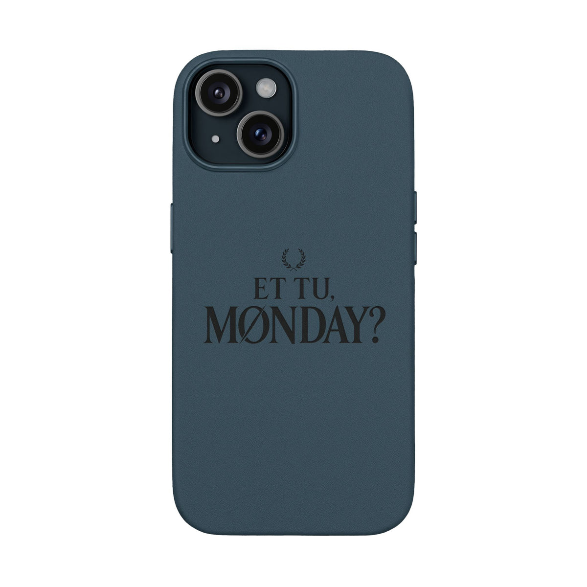 Personalized Engraved PU Leather Phone Case