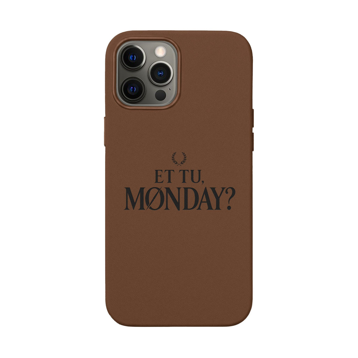 Personalized Engraved PU Leather Phone Case
