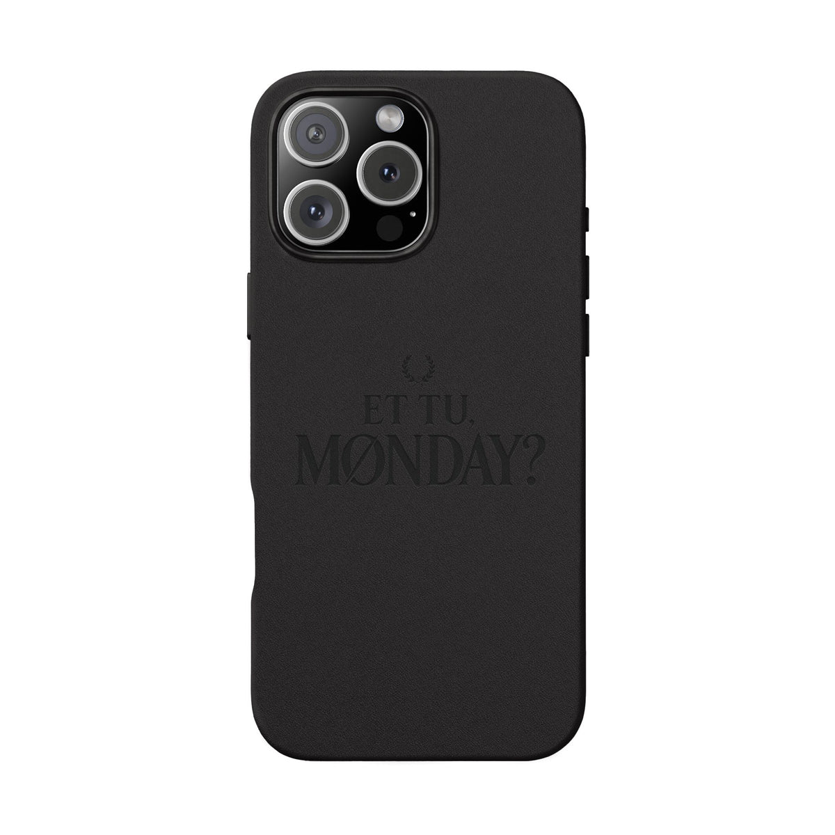 Personalized Engraved PU Leather Phone Case