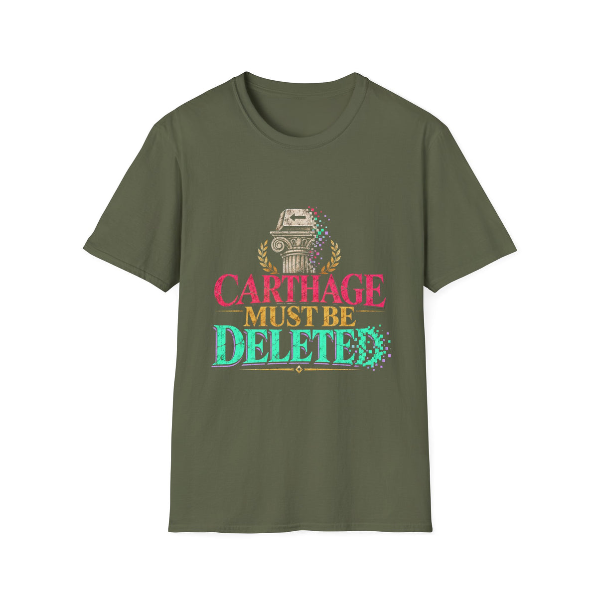 Carthage Must Be Deleted Graphic T-Shirt