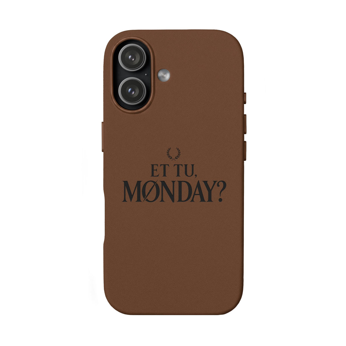 Personalized Engraved PU Leather Phone Case