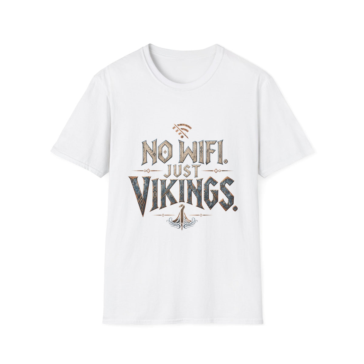 No WiFi Just Vikings T-Shirt