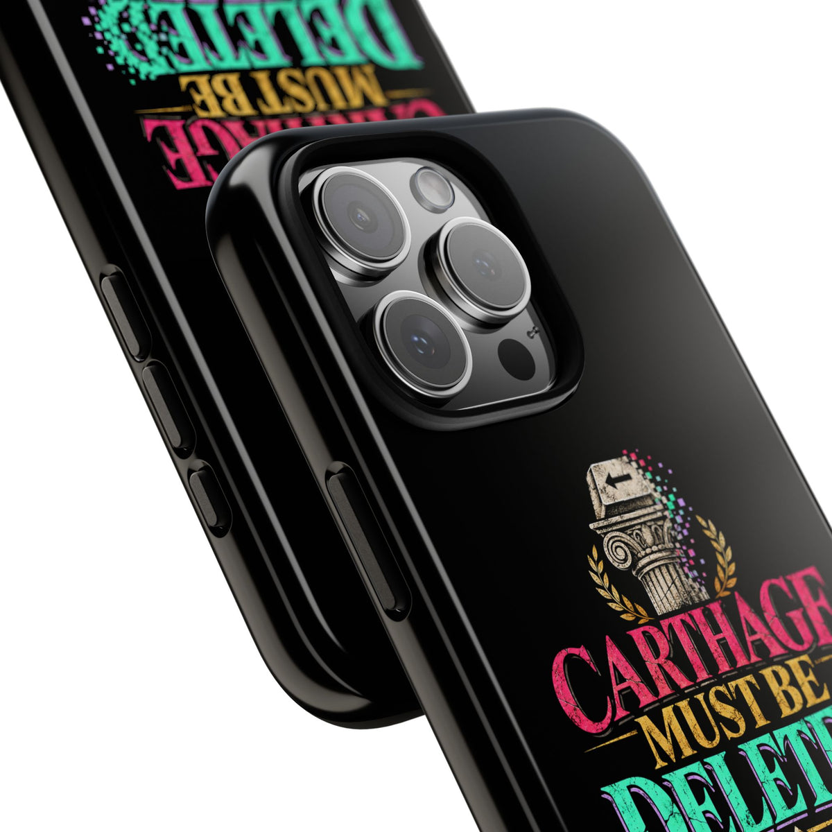 Carthage Must Be Deleted Tough Phone Case