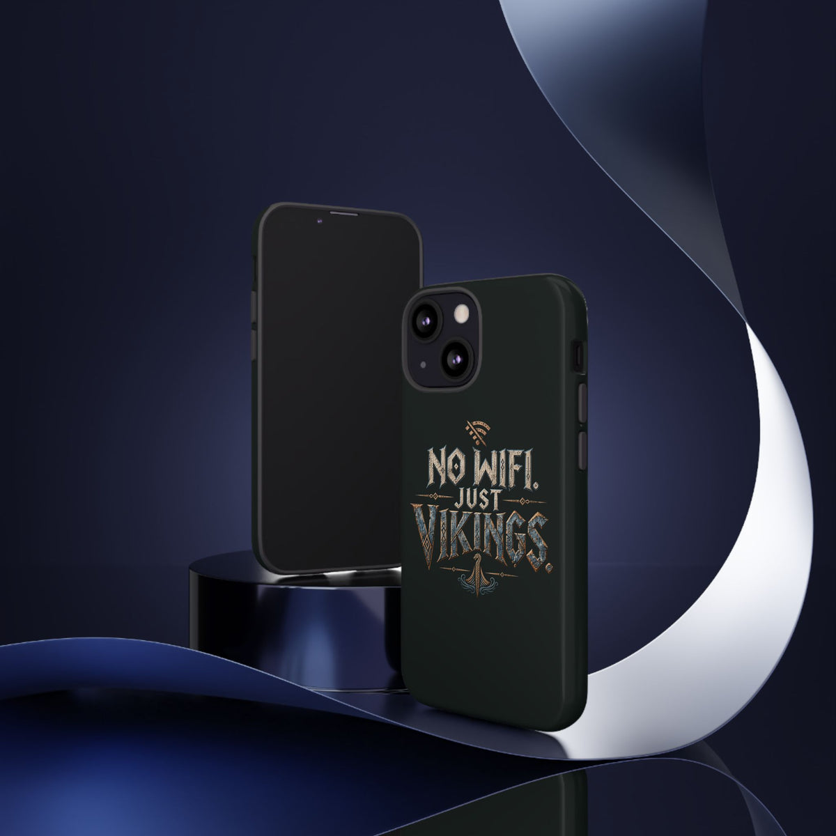 No Wifi Just Vikings Phone Case