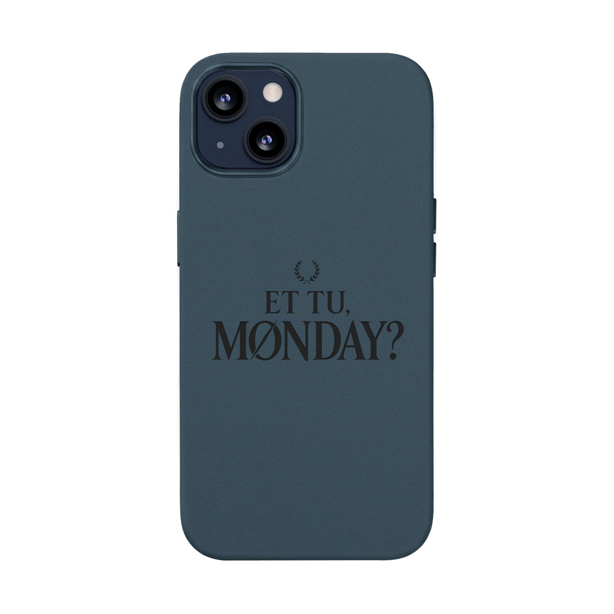 Personalized Engraved PU Leather Phone Case