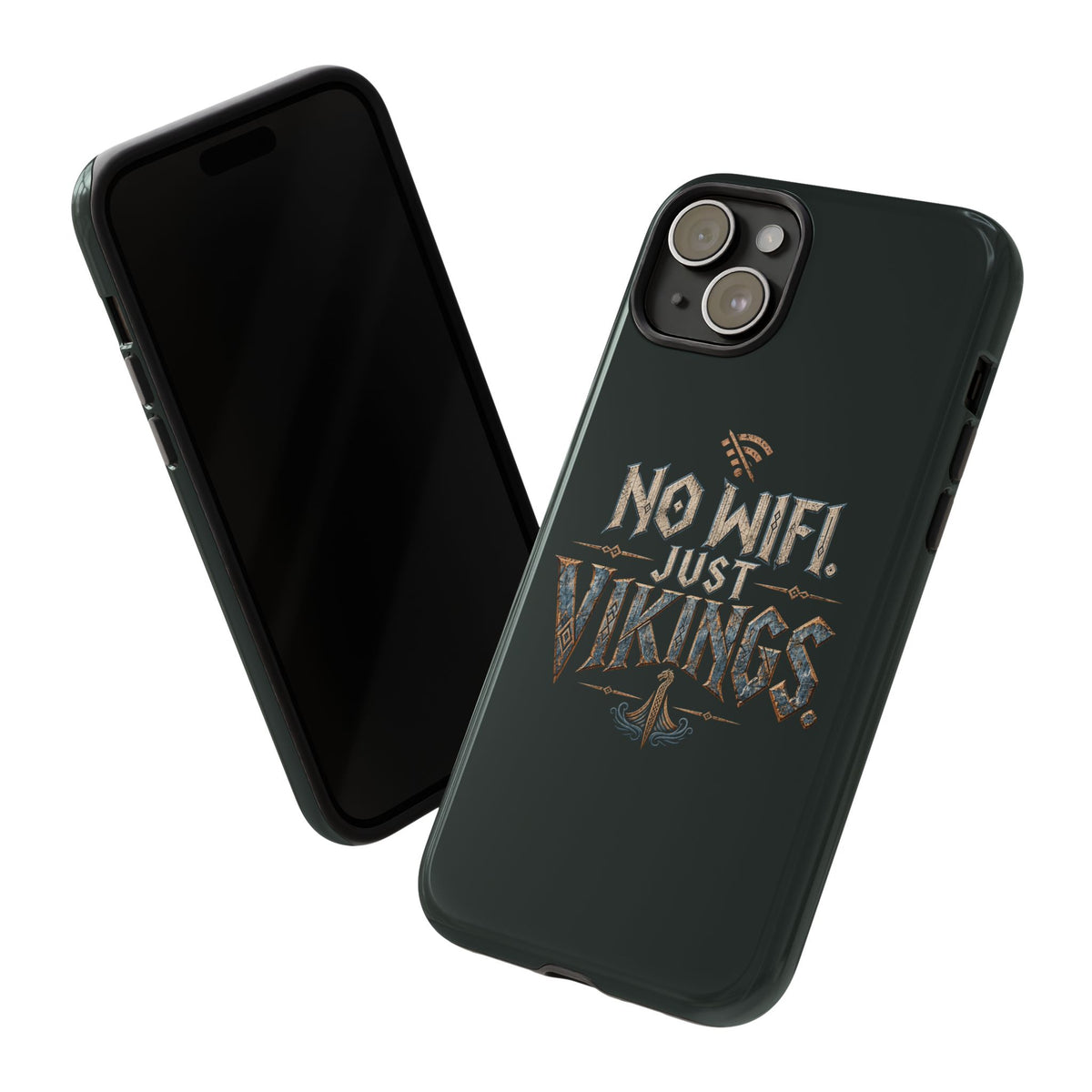 No Wifi Just Vikings Phone Case