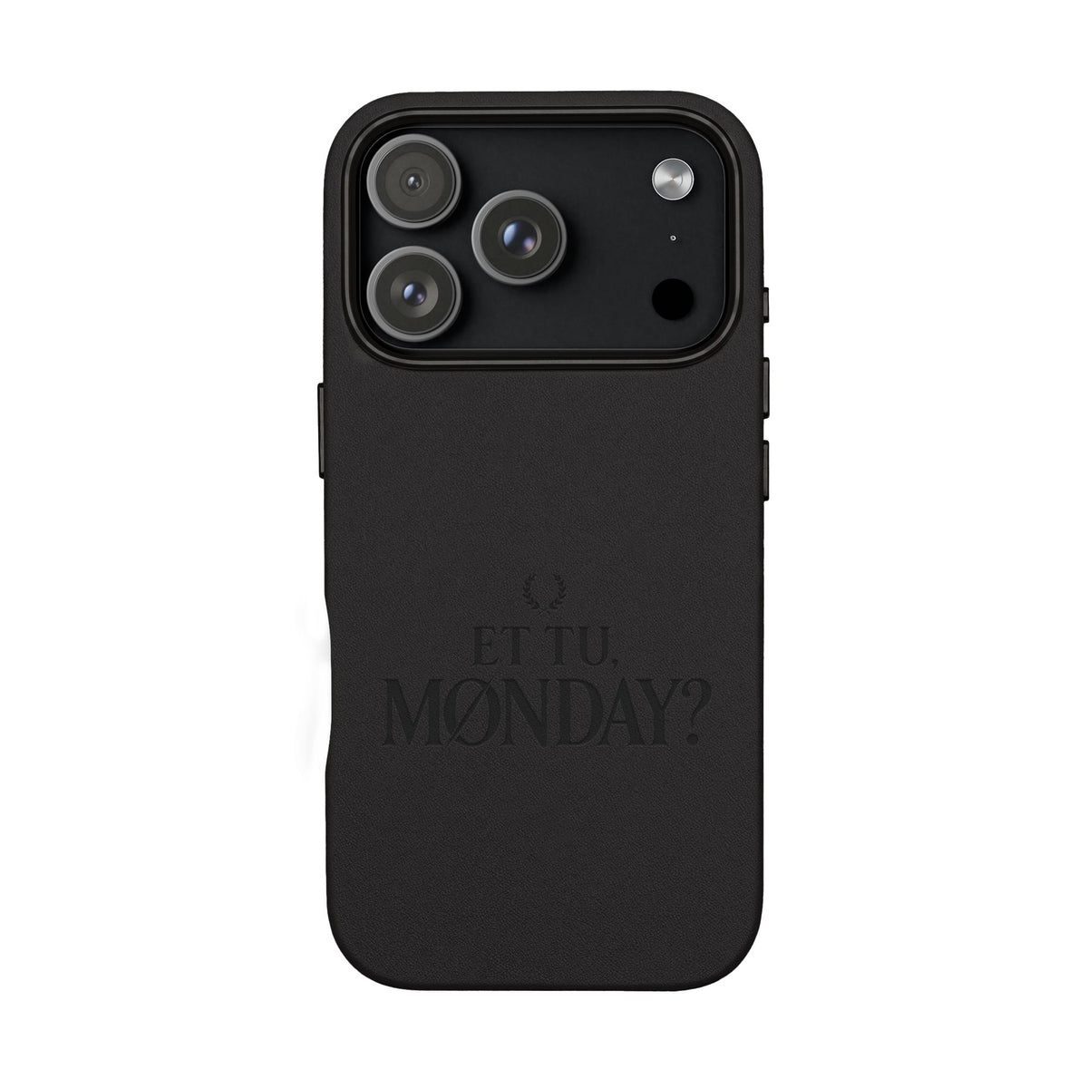 Personalized Engraved PU Leather Phone Case