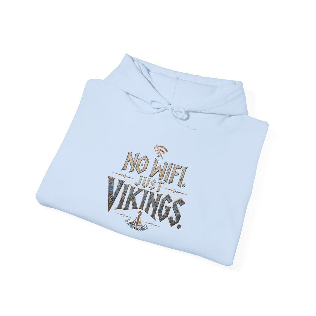 No Wifi Just Vikings Hoodie