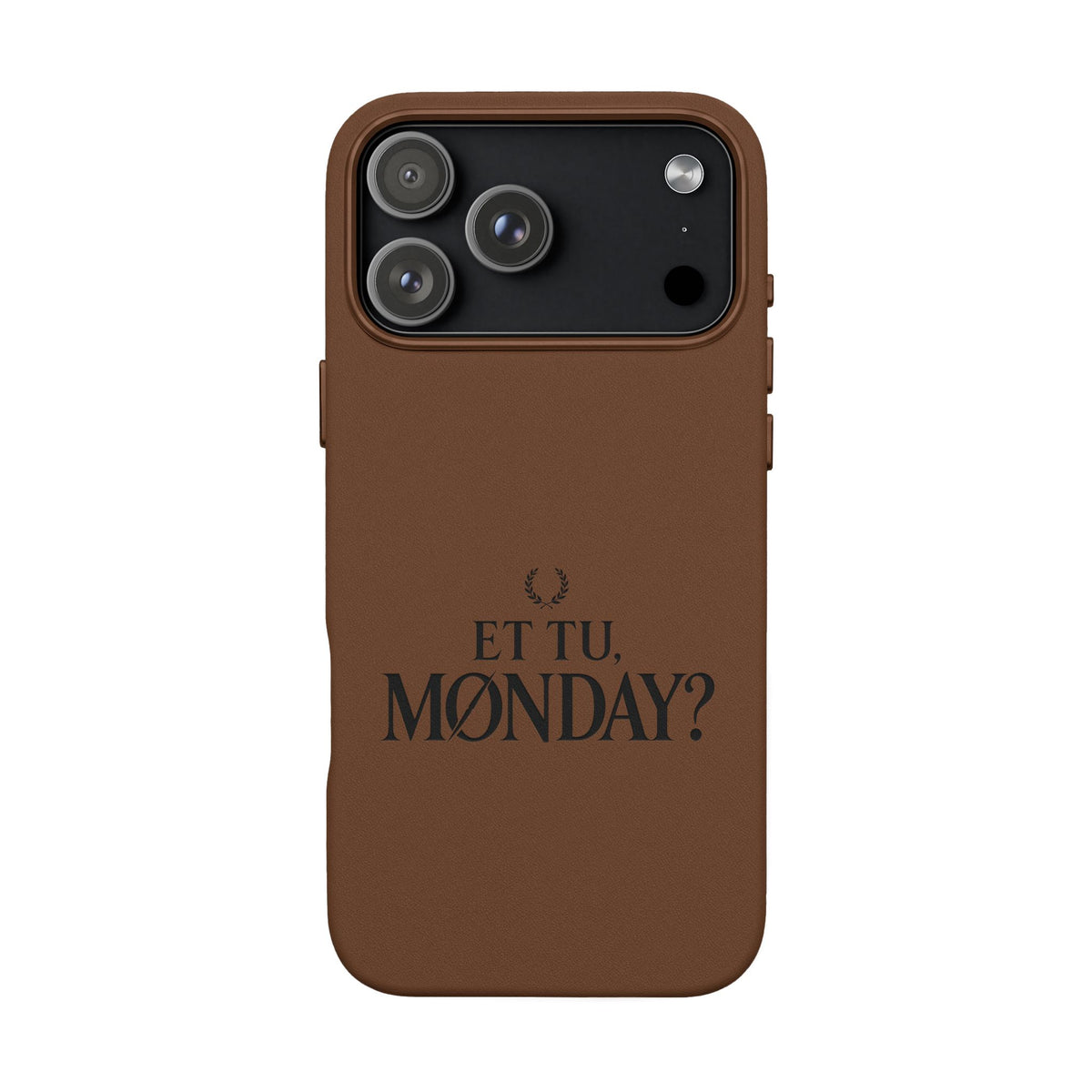 Personalized Engraved PU Leather Phone Case