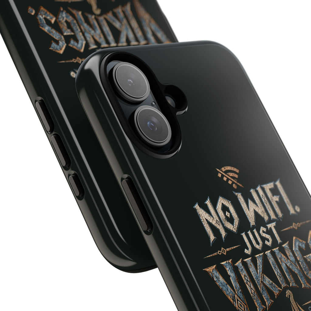No Wifi Just Vikings Phone Case
