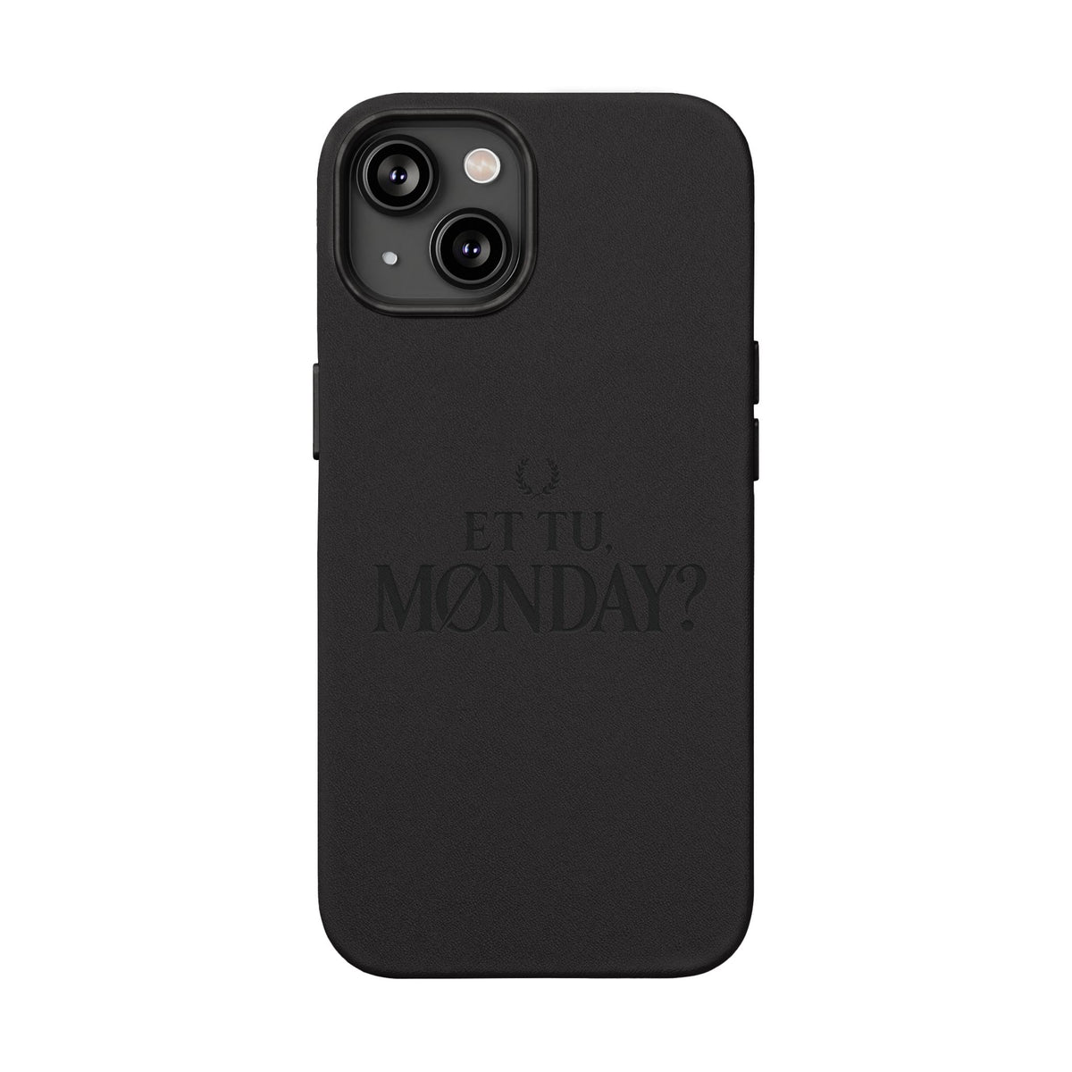Personalized Engraved PU Leather Phone Case