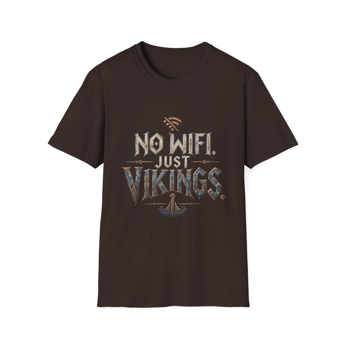 No WiFi Just Vikings T-Shirt