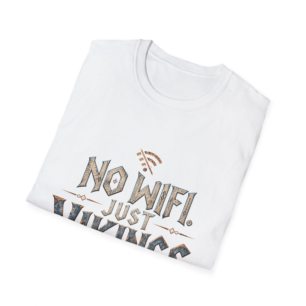 No WiFi Just Vikings T-Shirt