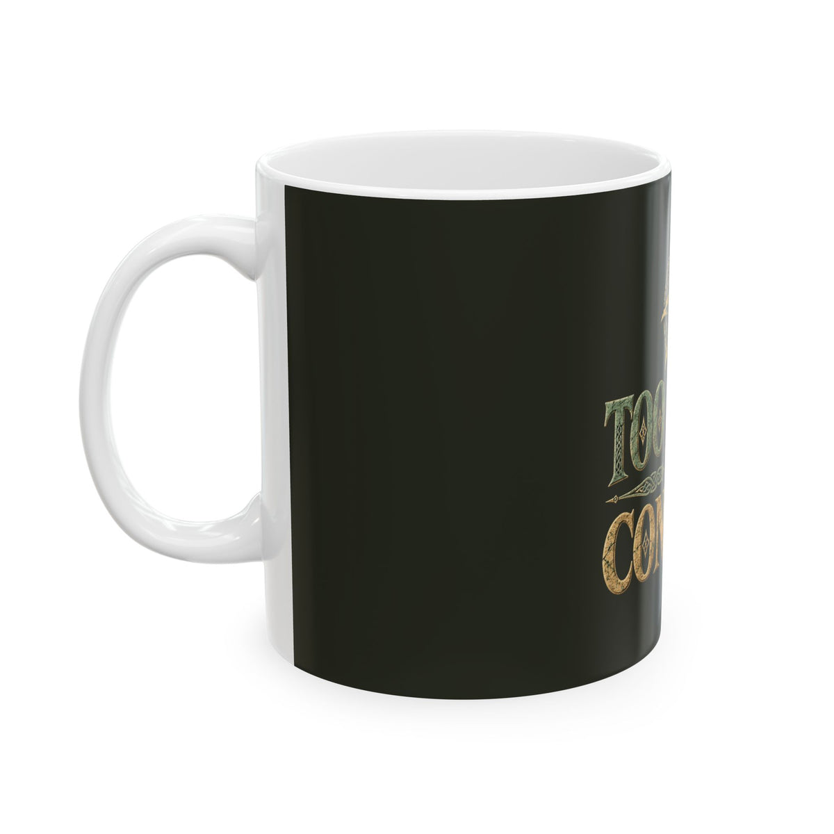Too Celtic to Conform Celtic Knot Ceramic Mug
