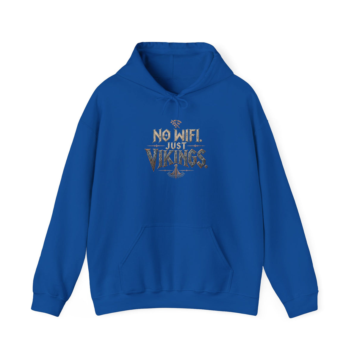 No Wifi Just Vikings Hoodie