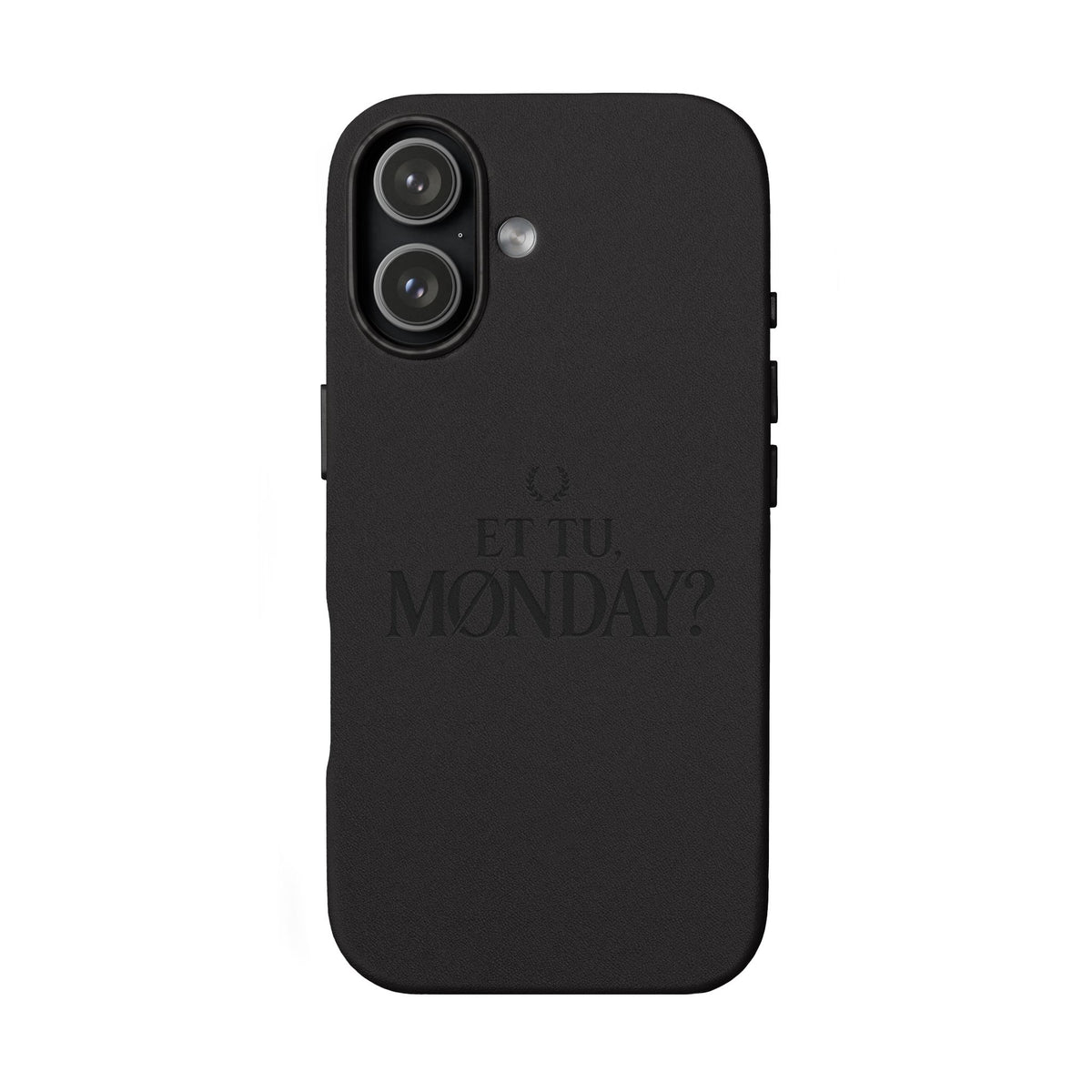 Personalized Engraved PU Leather Phone Case