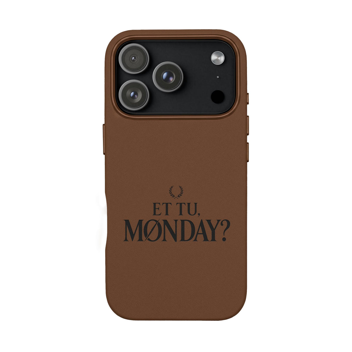 Personalized Engraved PU Leather Phone Case