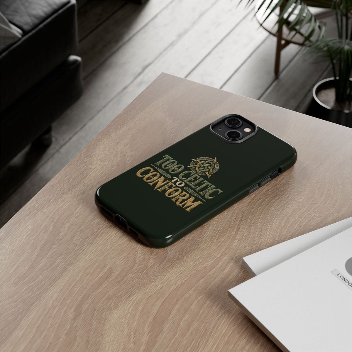 Too Celtic to Conform Celtic Knot Phone Case