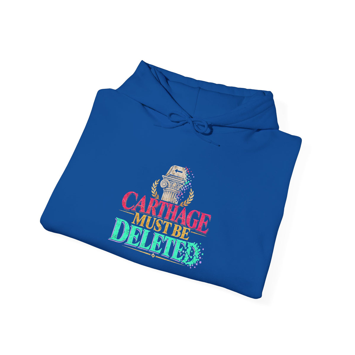 Carthage Must Be Deleted Graphic Hoodie