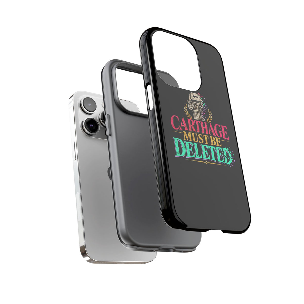 Carthage Must Be Deleted Tough Phone Case