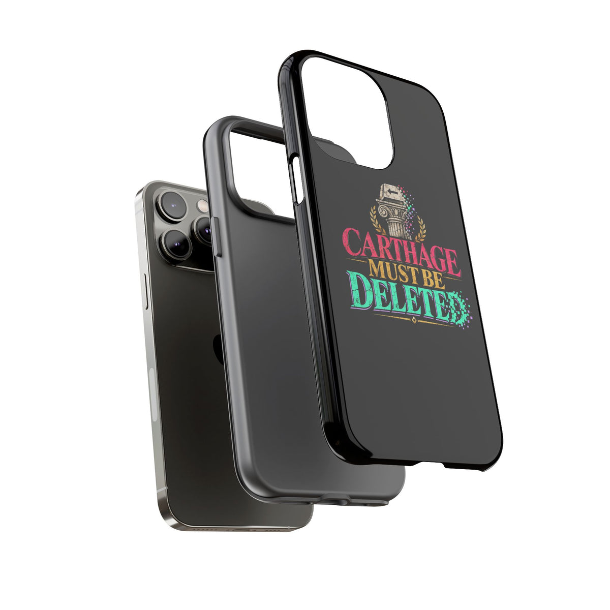 Carthage Must Be Deleted Tough Phone Case