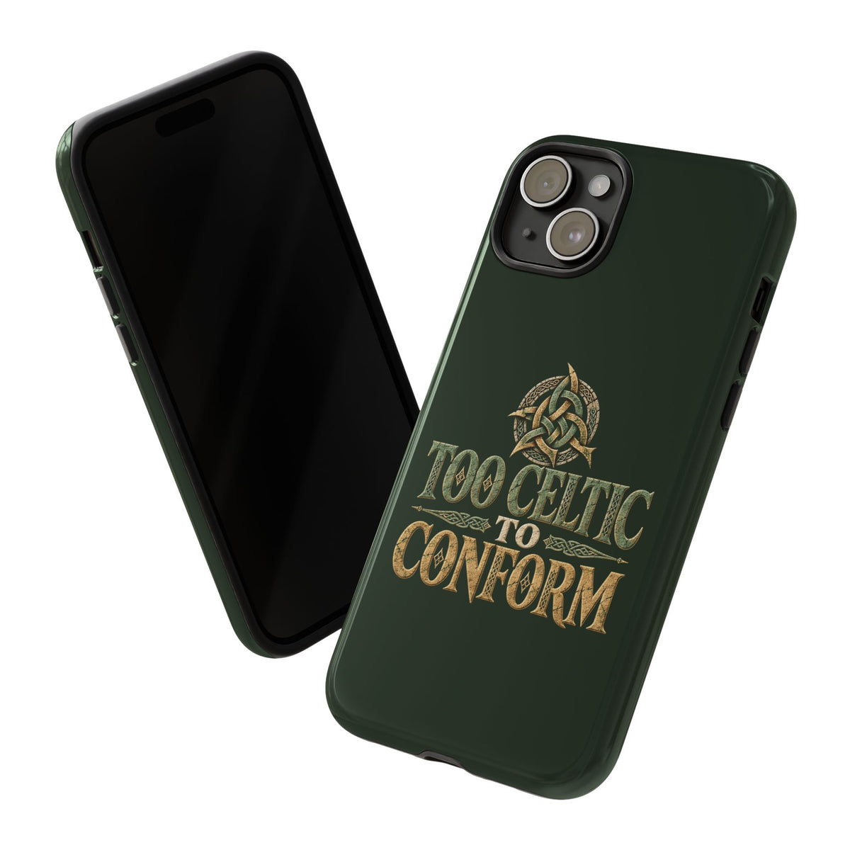 Too Celtic to Conform Celtic Knot Phone Case