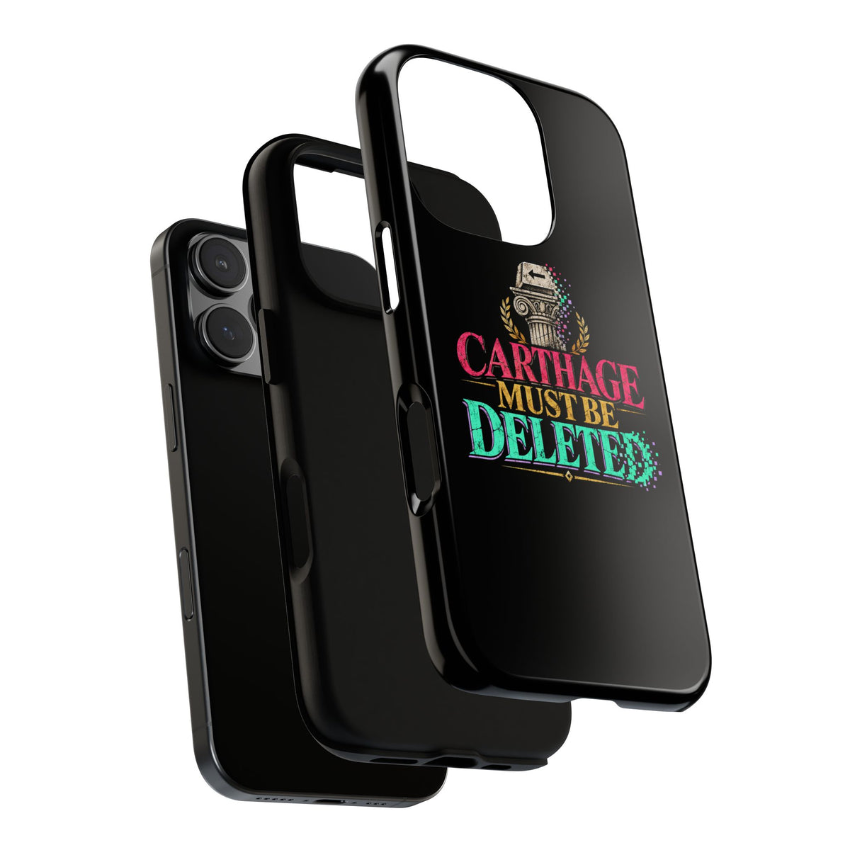 Carthage Must Be Deleted Tough Phone Case