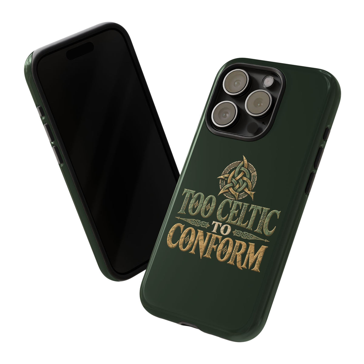 Too Celtic to Conform Celtic Knot Phone Case