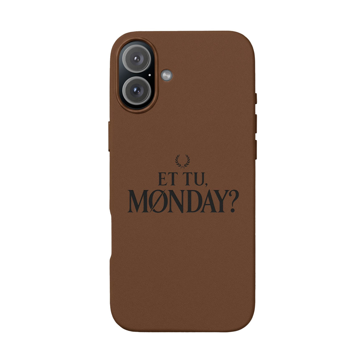 Personalized Engraved PU Leather Phone Case