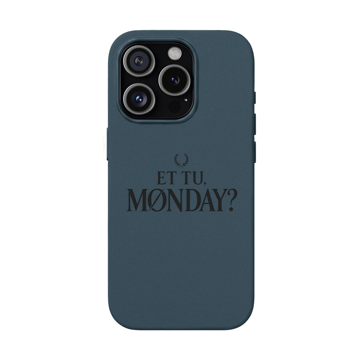 Personalized Engraved PU Leather Phone Case