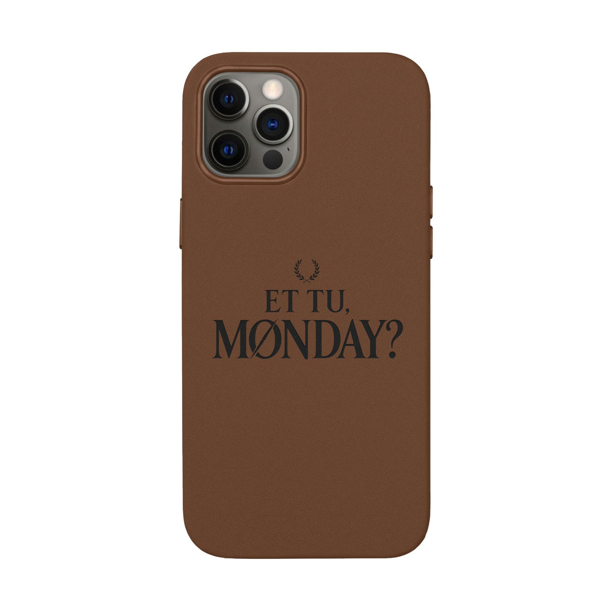 Personalized Engraved PU Leather Phone Case