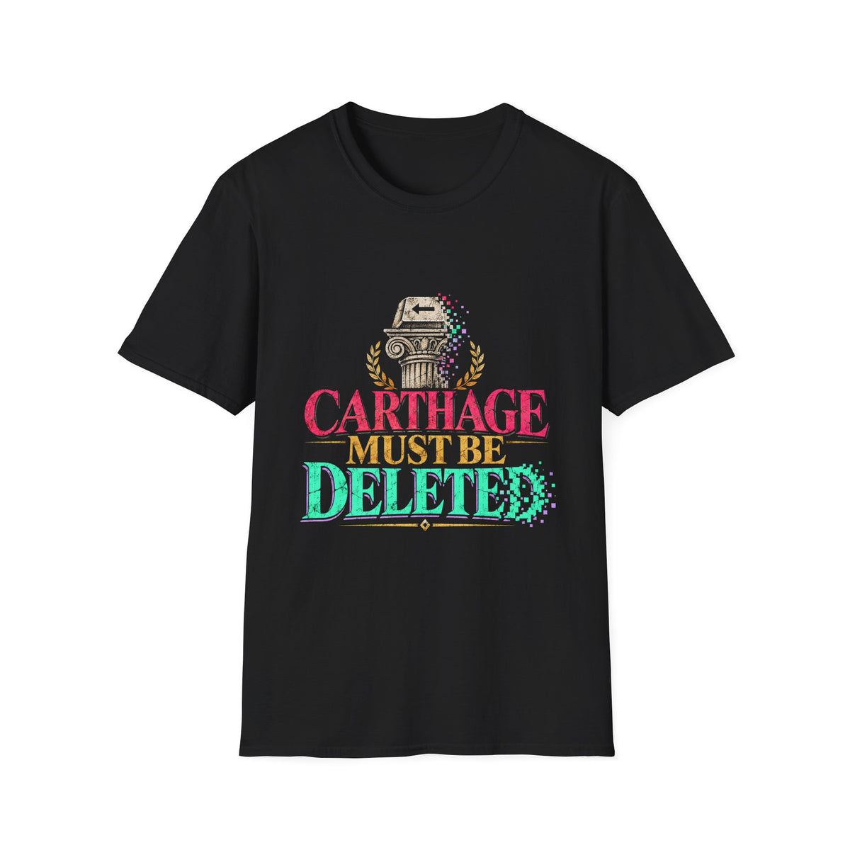 Carthage Must Be Deleted Graphic T-Shirt