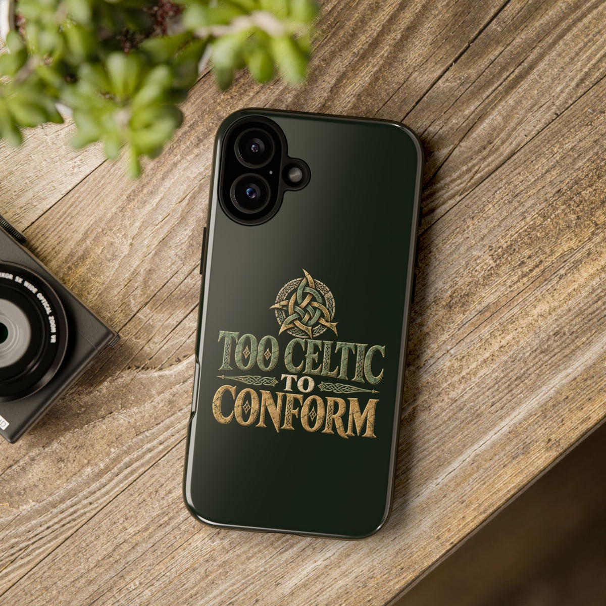 Too Celtic to Conform Celtic Knot Phone Case