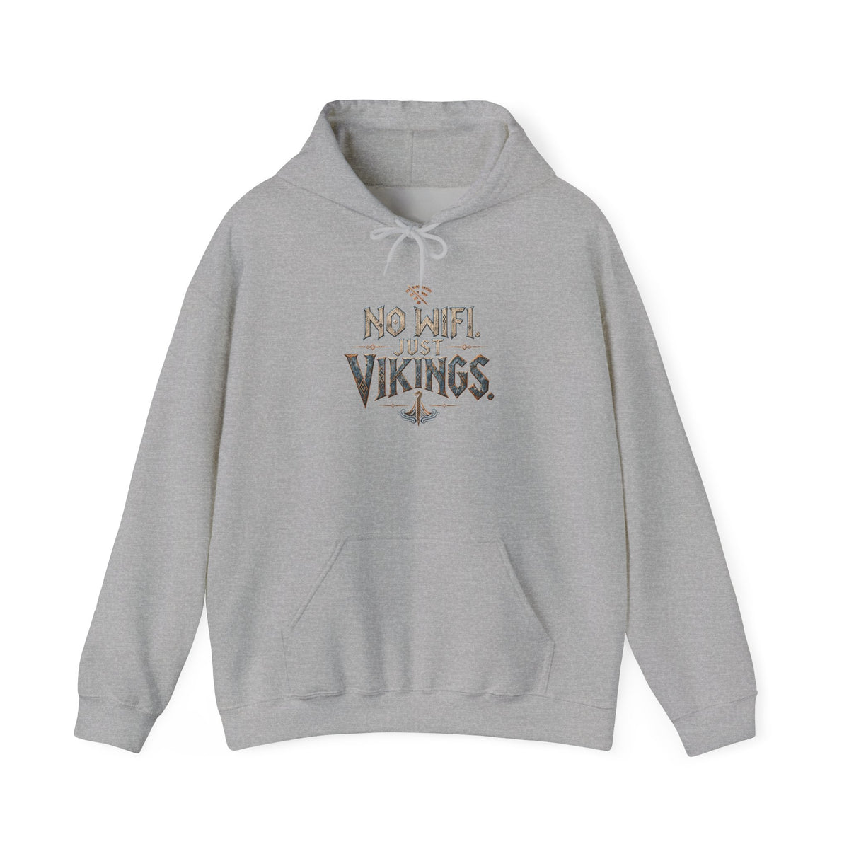 No Wifi Just Vikings Hoodie