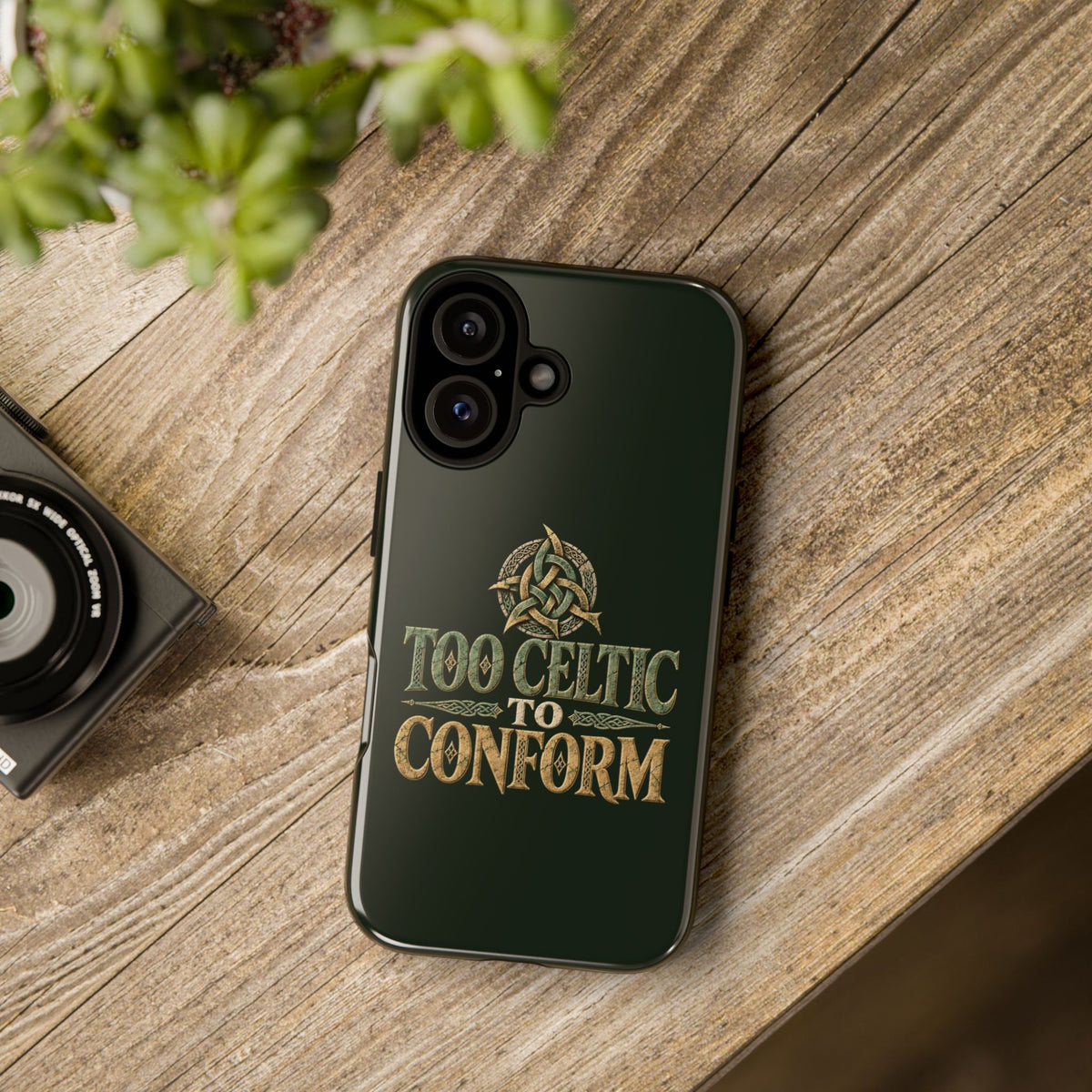 Too Celtic to Conform Celtic Knot Phone Case