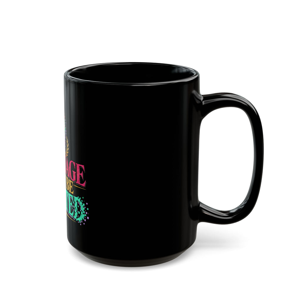 Carthage Must Be Deleted Black Mug