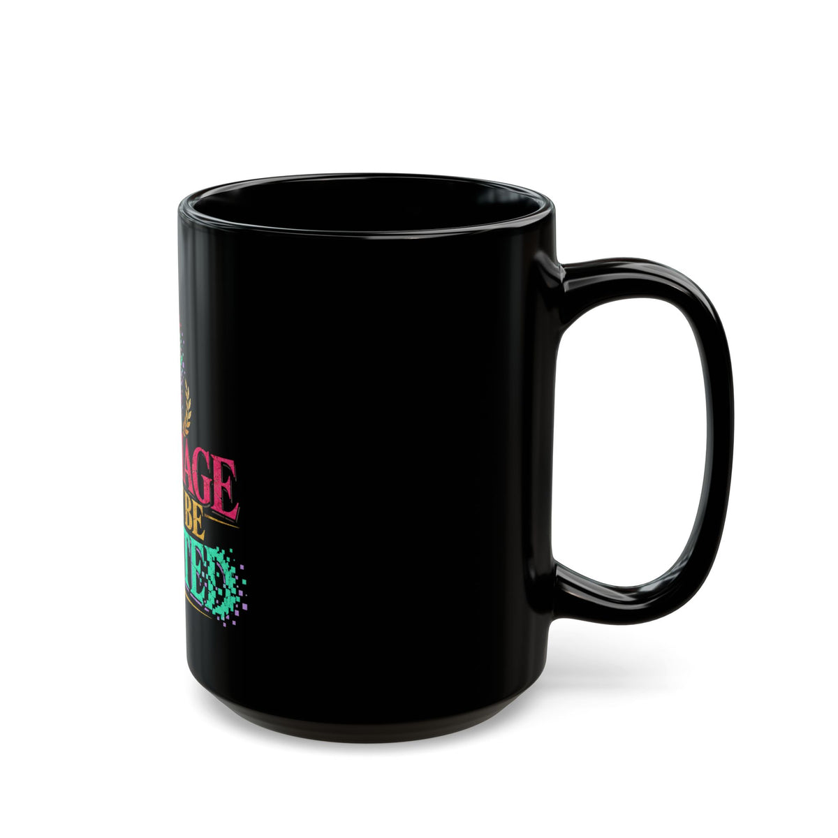 Carthage Must Be Deleted Black Mug